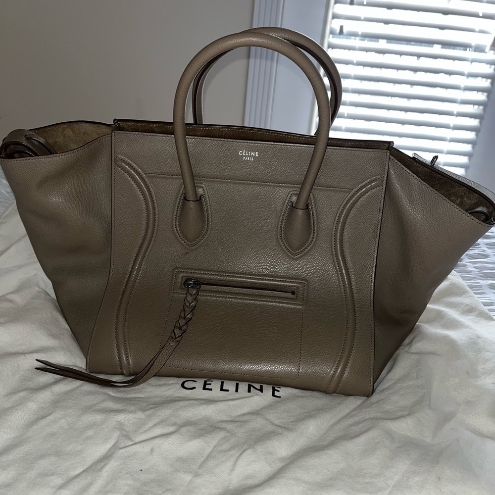 Celine phantom bag, 100% authentic, Taupe